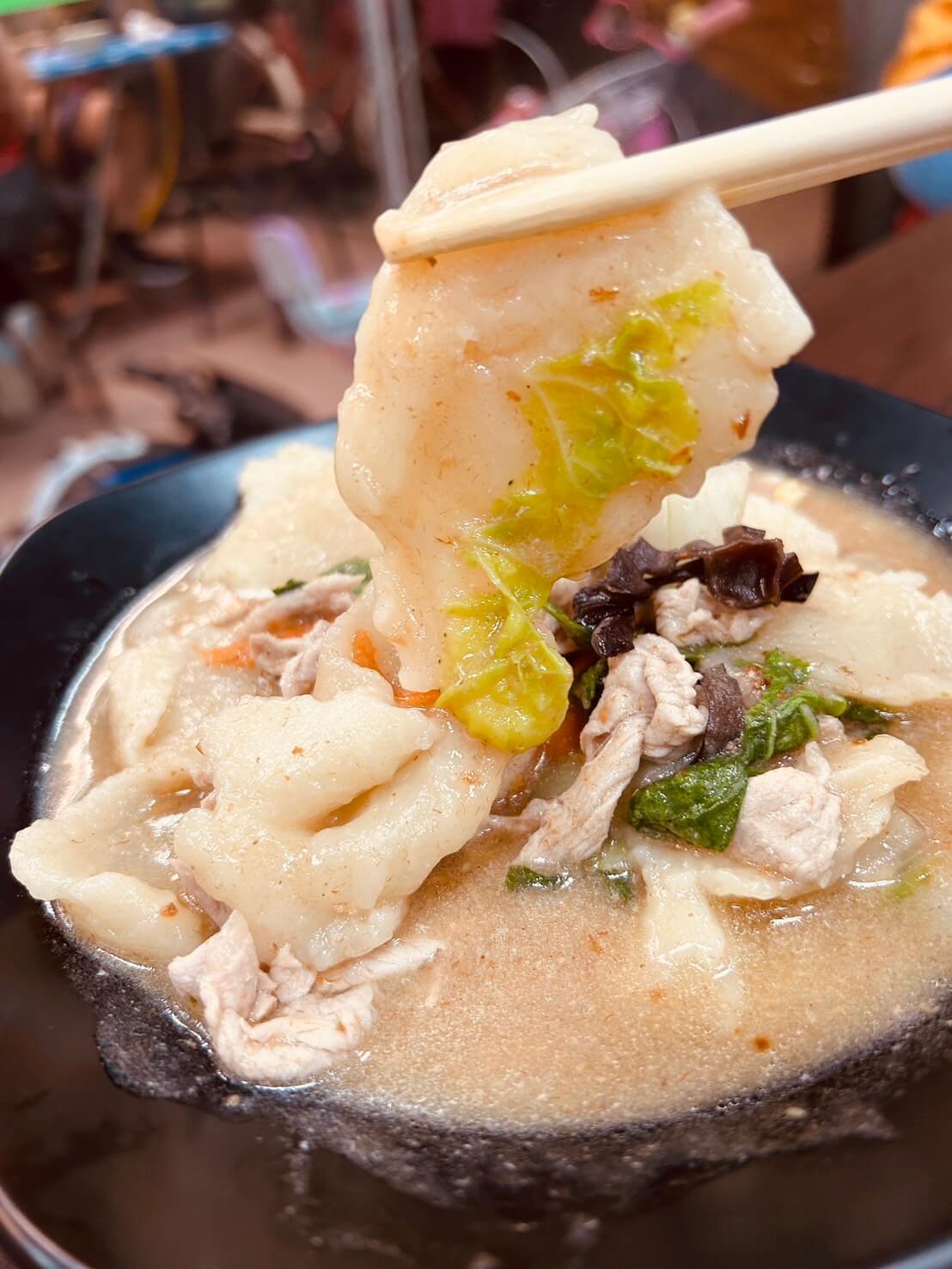 好味手工麵疙瘩:新莊平價美食!便宜又大碗,學生族的最愛 - 第4張圖