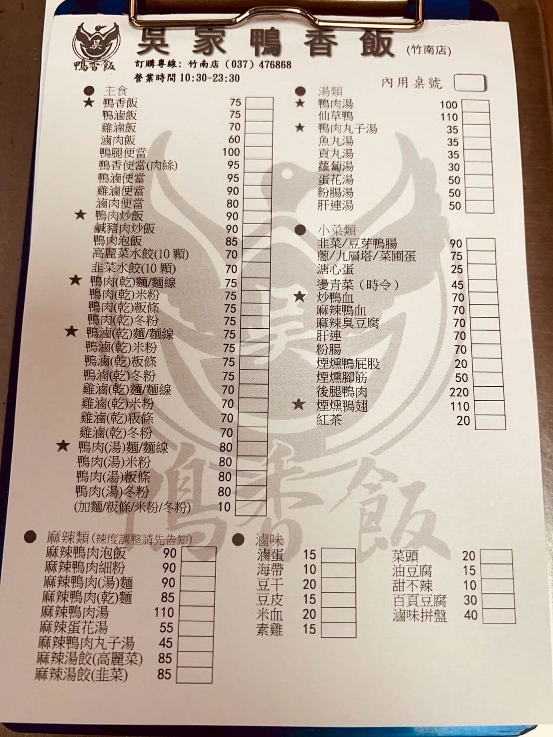 新竹鴨香飯推薦|竹南在地人推薦吳家鴨香飯!46年老字號煙燻鴨肉 - 第3張圖