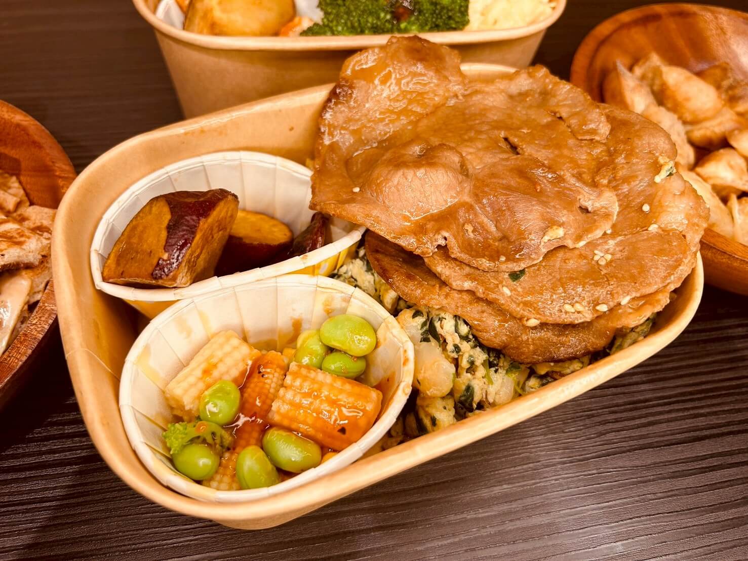 喜咧夯肉|被便當耽誤的早午餐店|無澱粉、低GI、高蛋白|熱壓吐司自由搭配