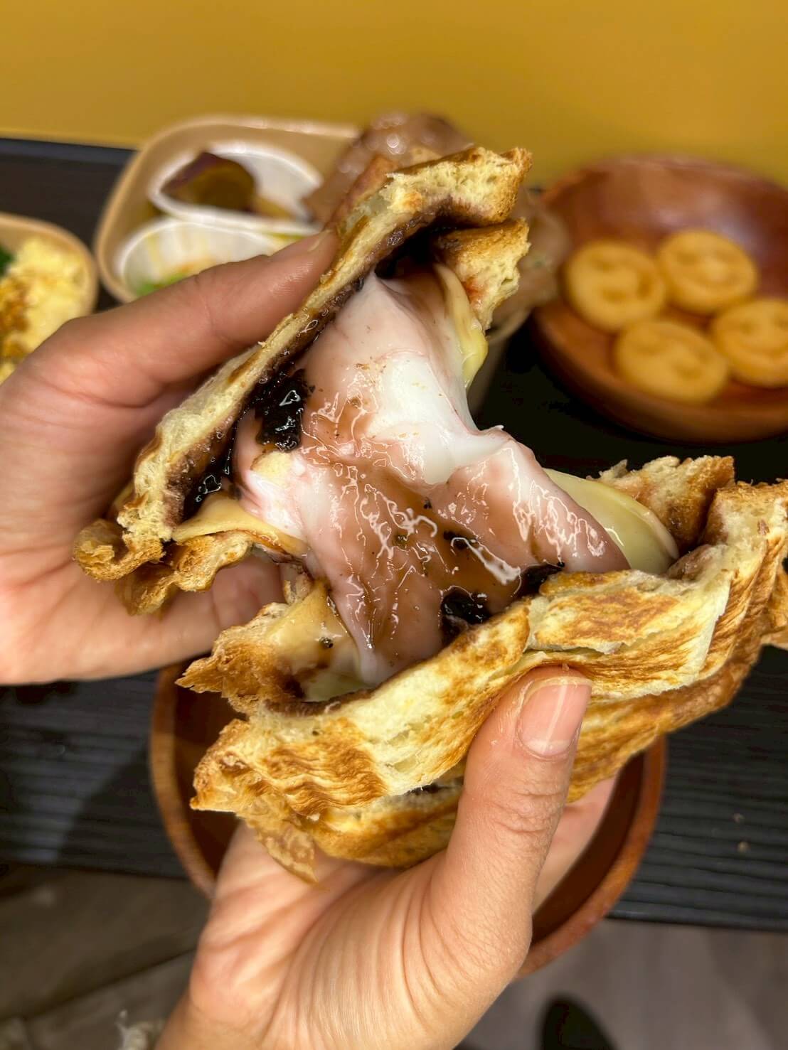 喜咧夯肉|被便當耽誤的早午餐店|無澱粉、低GI、高蛋白|熱壓吐司自由搭配